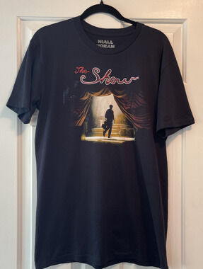 Niall Horan T-Shirt Unisex Medium Official 2024 Black Tour Shirt